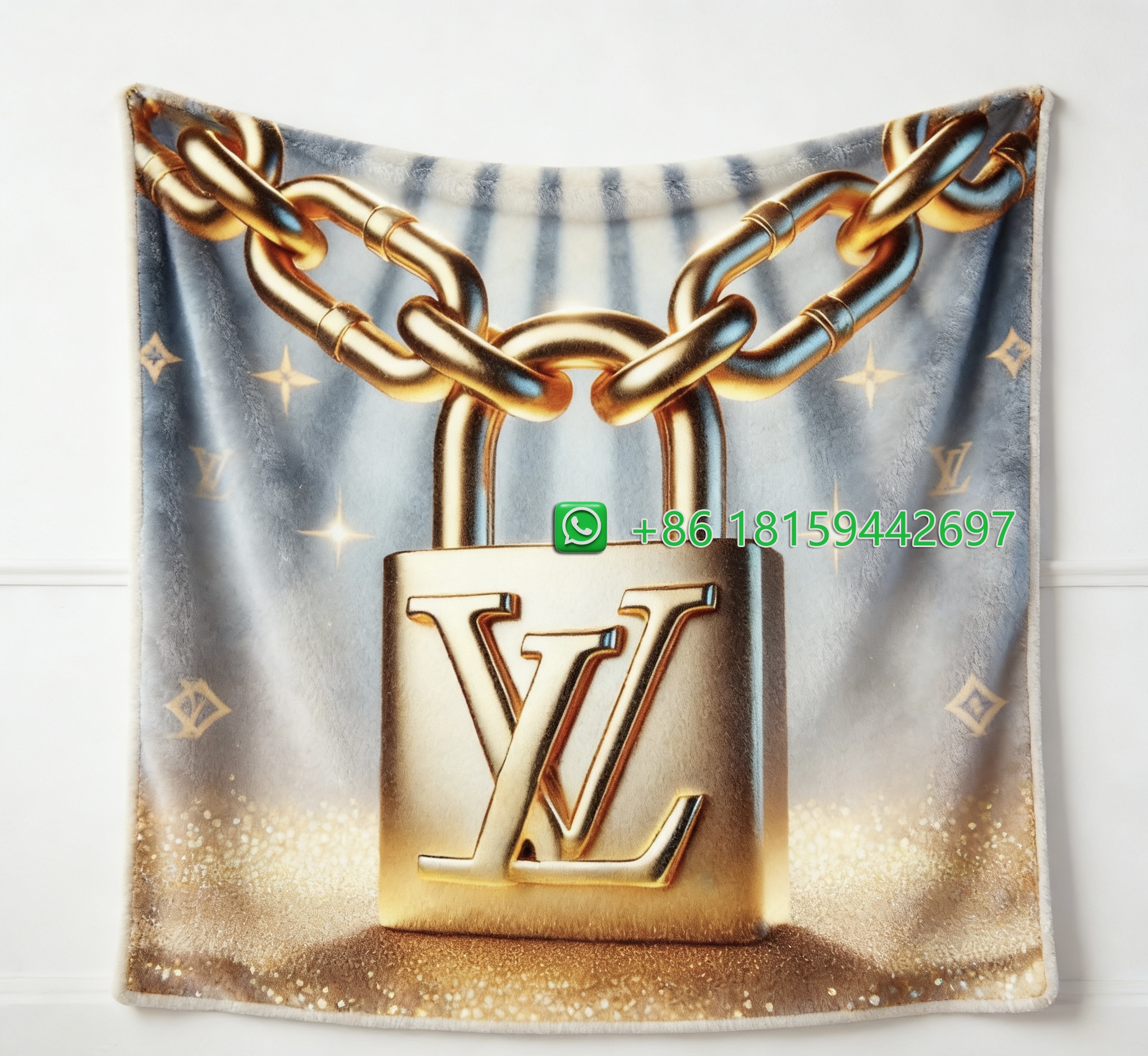 Louis Vuitton Throw Blankets